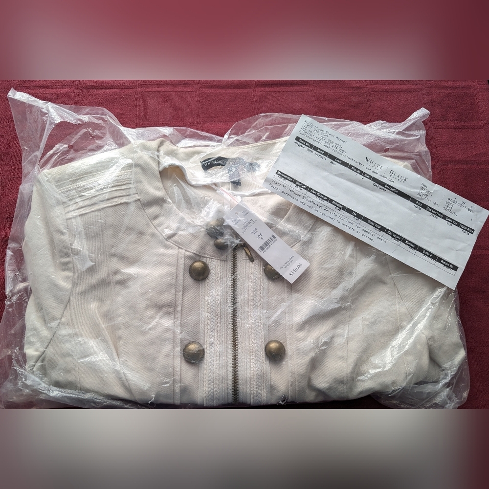 White House Black Market Jacket Size 4